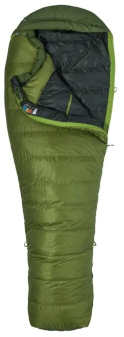 Marmot Never Winter Cilantro/Tree Green Regular (183 Cm)|4969 - Cilantro/Tree Green|Reißverschluss Links Never Winter Cilantro/Tree Green