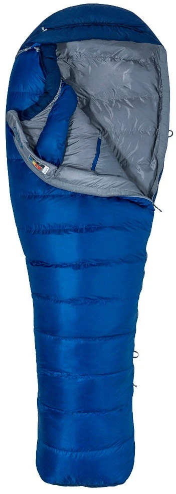 Marmot Sawtooth Surf/Arctic Navy Regular (183 Cm)|3901 - Surf/Arctic Navy|Reißverschluss Links Sawtooth Surf/Arctic Navy 1 Marmot Sawtooth Surf/Arctic Navy Regular (183 Cm)|3901 - Surf/Arctic Navy|Reißverschluss Links Sawtooth Surf/Arctic Navy