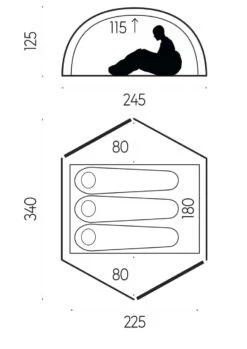 FJÄLLRÄVEN Kuppelzelt Keb Dome 3 Bis 4 Pers., Pine Green, Unisex Kuppelzelt Keb Dome 3 -Sportsandmore Geschäft Fj llr ven KEB DOME 3 4 1280x1280