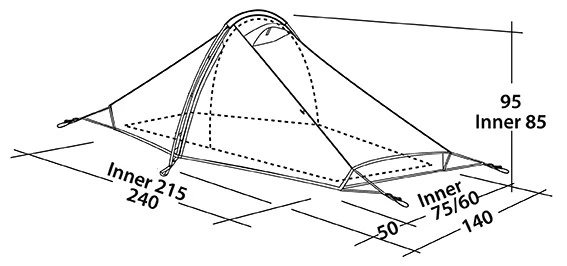 Robens Zelt - Starlight - 1 Person Zelt - Starlight - 1 Person 2 Robens Zelt - Starlight - 1 Person Zelt - Starlight - 1 Person – Bild 2